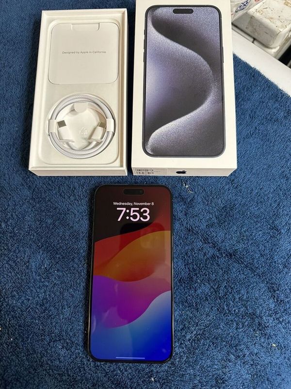 Продаю iphone 15 pro 128Gb blue titanium