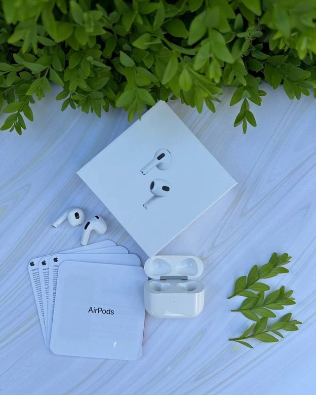 Apple AirPods 3 Lux оригиналь 1-1 Гарантия и Доставка по Узб !!!