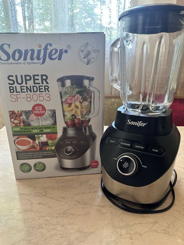 Блендер Sonifer SF-8053 | Мощный 1000Вт | Новый Блендер Sonifer SF-8053 | Мощный 1000Вт | Новый