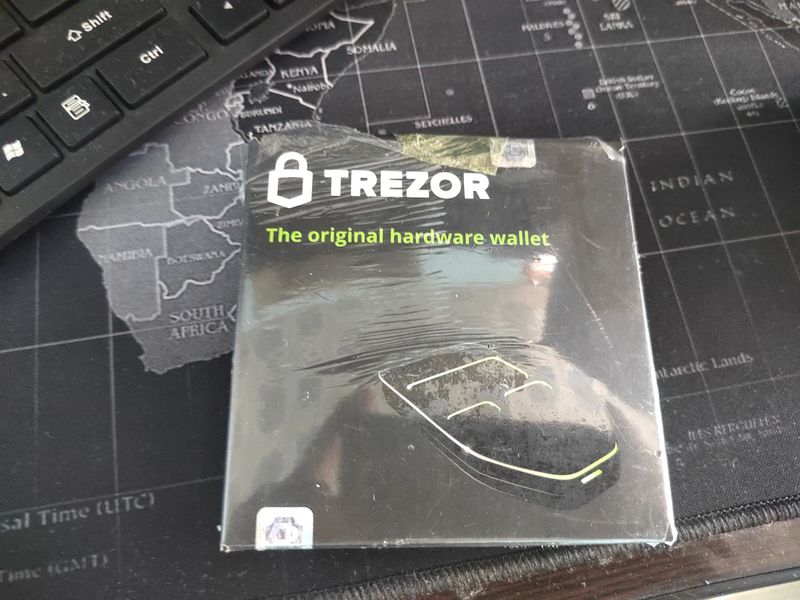 Trezor One kripta kashelok