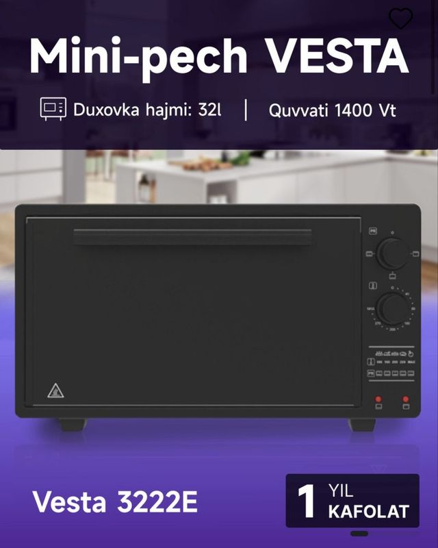 Vesta мини печь 36л Vesta мини печь 36л