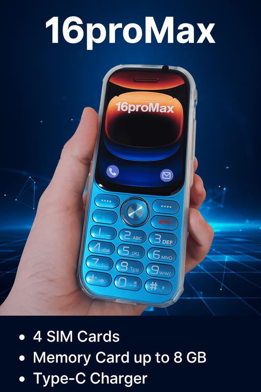 POWERBANKLI VA 4TA SIMKARTALI 16PROMAX KNOPKA