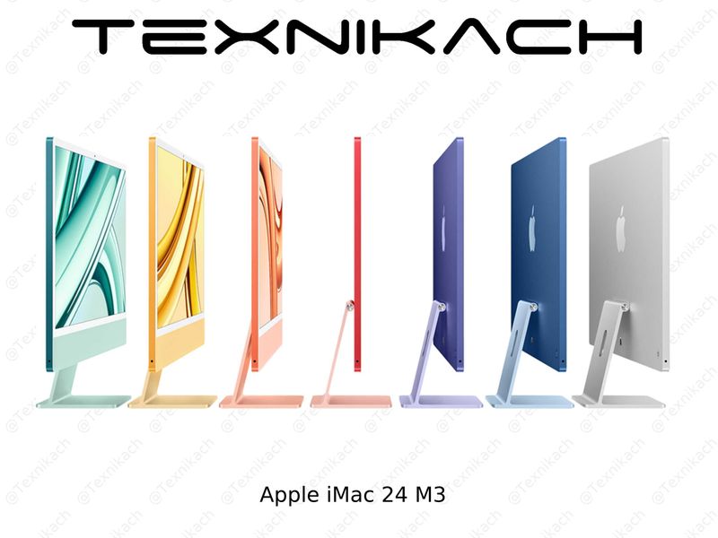 Yangi • Apple iMac 24 M3 • Dastavka