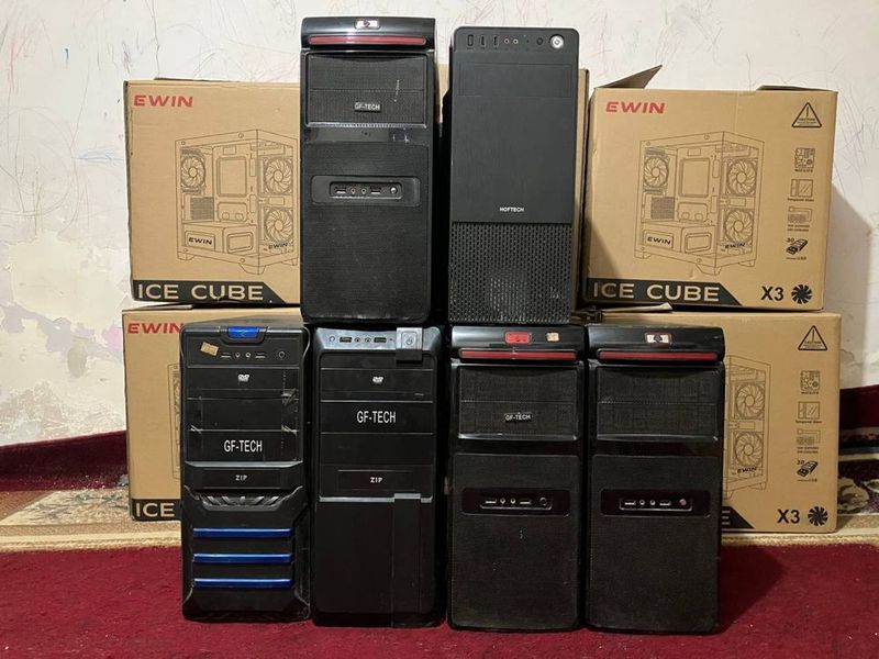 6 компьютеров + 60hz monitor 6 компьютеров + 60hz monitor