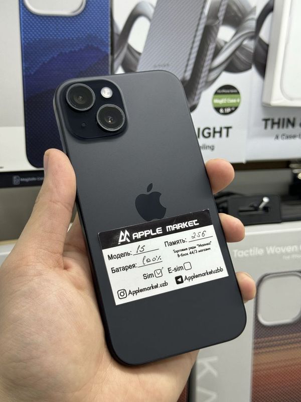 Iphone 15 256gb 100% Black