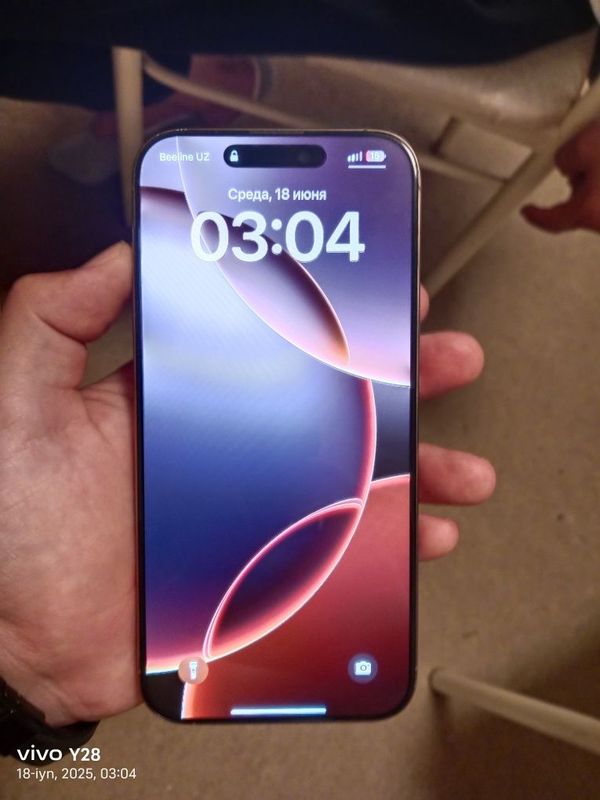 iPhone 16 max 256 tali 176 skil karopka dokument bor xolati yengi iPhone 16 max 256 tali 176 skil karopka dokument bor xolati yengi