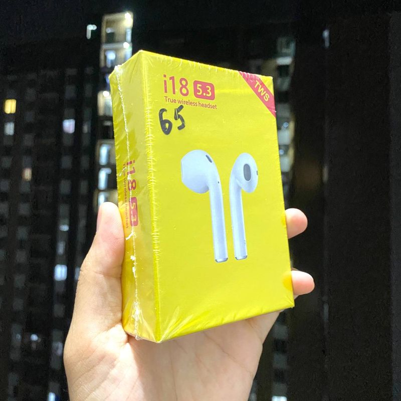 i18 AirPods 2:2 iPhone i18 va Android smartfonlari uchun simsiz naushniklar i18 AirPods 2:2 iPhone i18 va Android smartfonlari uchun simsiz naushniklar