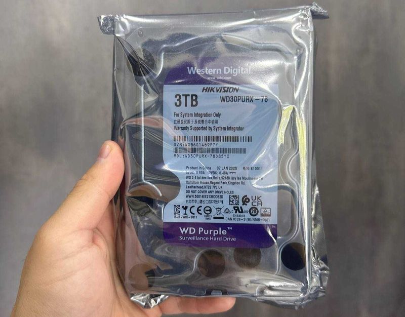3 тб Жесткий диск HDD 3 TB WD PURPLE камеры видеонаблюдения 3 тб Жесткий диск HDD 3 TB WD PURPLE камеры видеонаблюдения