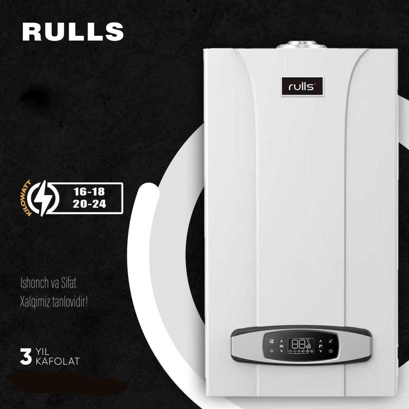 Двухконтурный Газовый Котел Rulls 24 kWt | Katyol со склада Двухконтурный Газовый Котел Rulls 24 kWt | Katyol со склада
