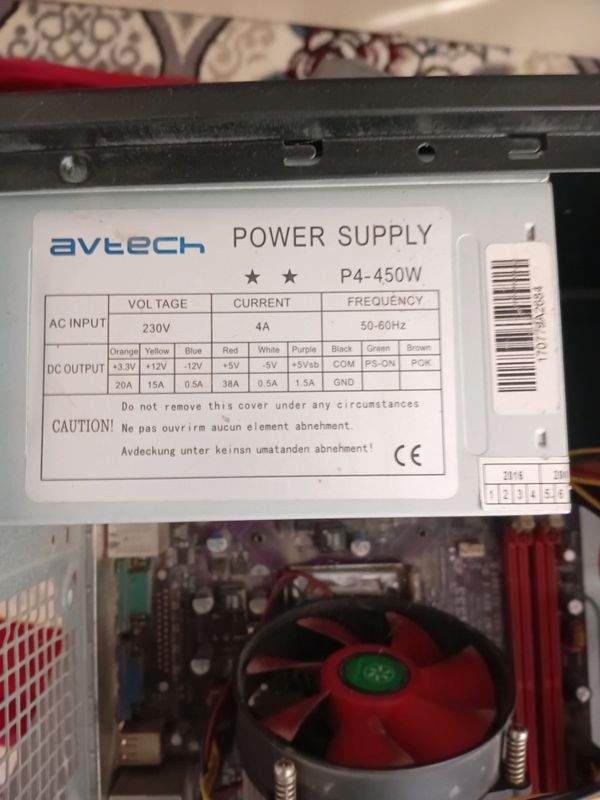 blokpitaniya:Avtech 450w blokpitaniya:Avtech 450w