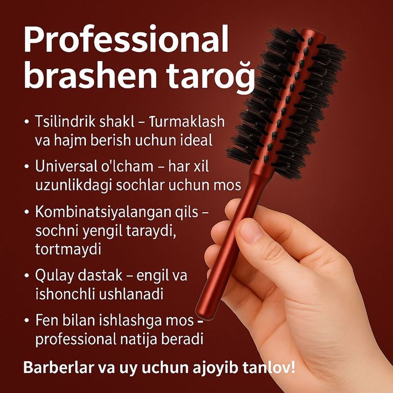 Brashen taroq / Брашеннная расчёска Brashen taroq / Брашеннная расчёска