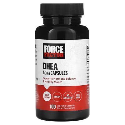 ДГЭА Force Factor 50мг 100 капсул DHEA из Америки ДГЭА Force Factor 50мг 100 капсул DHEA из Америки
