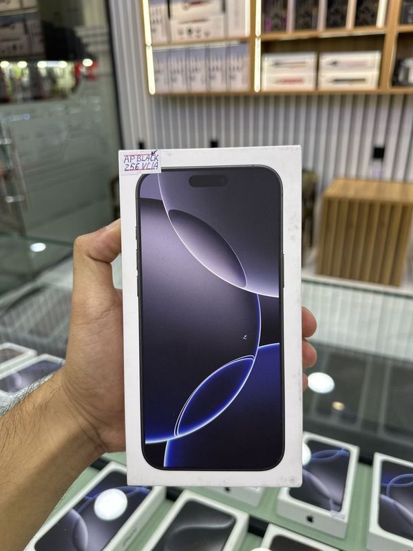 Iphone 16 pro max 256 GB BLACK TITANUM (1 SIM) Iphone 16 pro max 256 GB BLACK TITANUM (1 SIM)