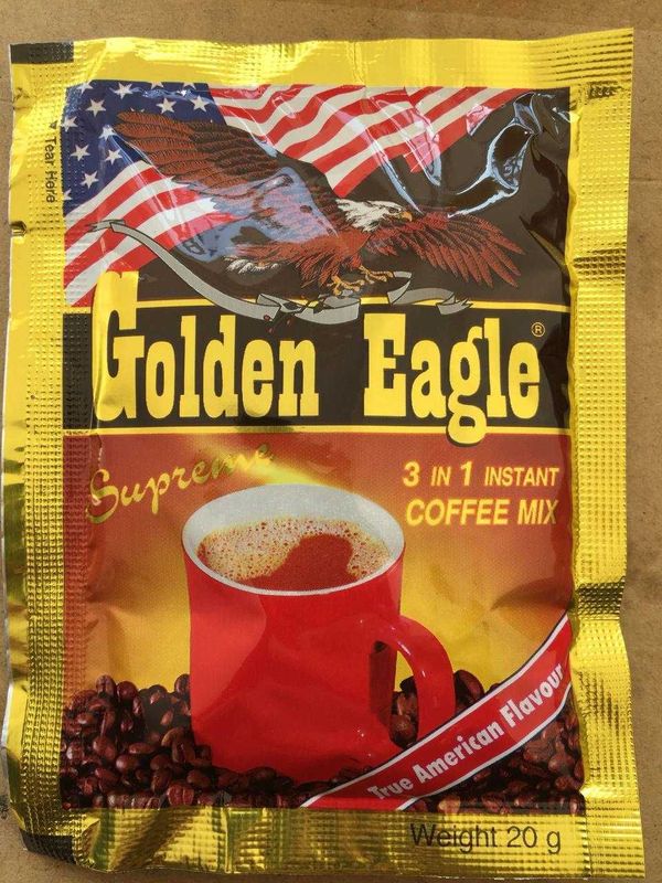 Coffee GOLDEN EAGLE. Endoneziyo.. КОФЕ 3в1.. bolalar va kattalar uchin