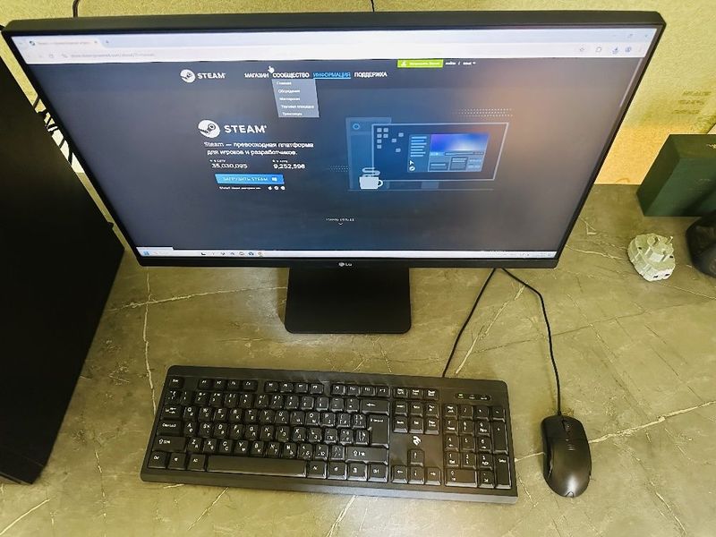 Средний для игры и учёбу компьютер полный комплект Средний для игры и учёбу компьютер полный комплект