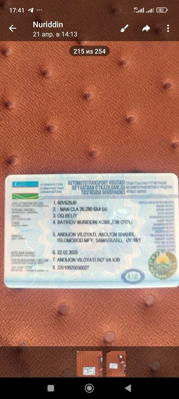 Man cla 2016 zor xolatda Man cla 2016 zor xolatda