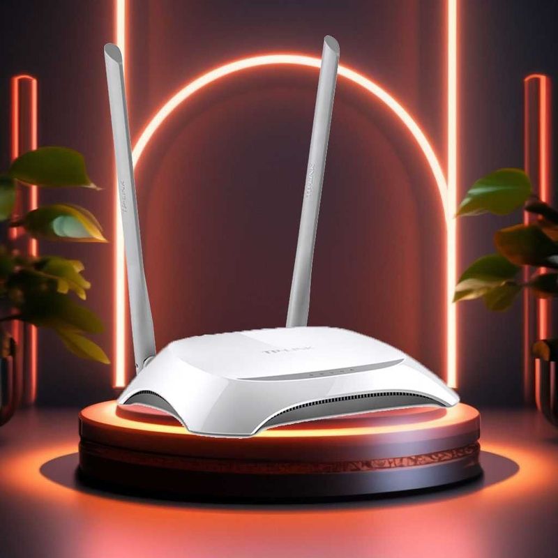 WiFi роутер TP-Link TL-WR840N, 300 Мбит/с оптика