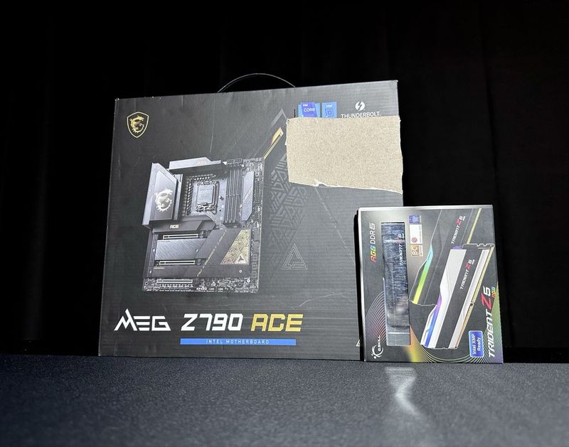 Premium Комплект G.Skill Trident Z5 RGB 48GB 7200Hz + MSI MEG Z790 ACE