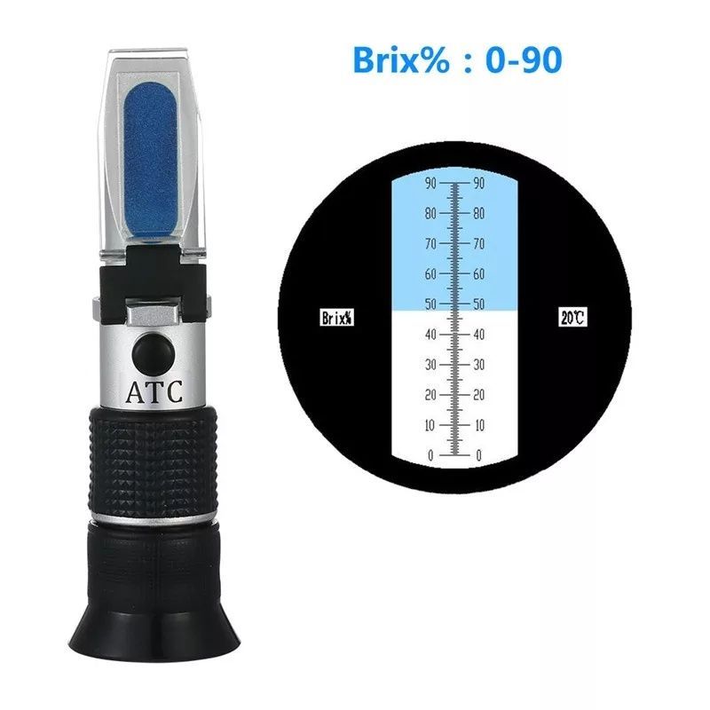 Рефраткомет Refractometer Brix 0-90