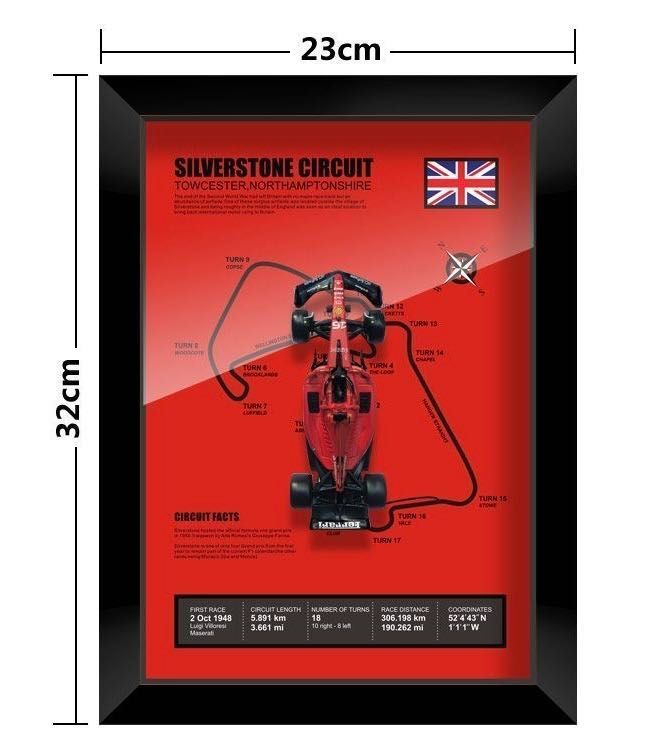 Постер с трассой из F1 Постер с трассой из F1