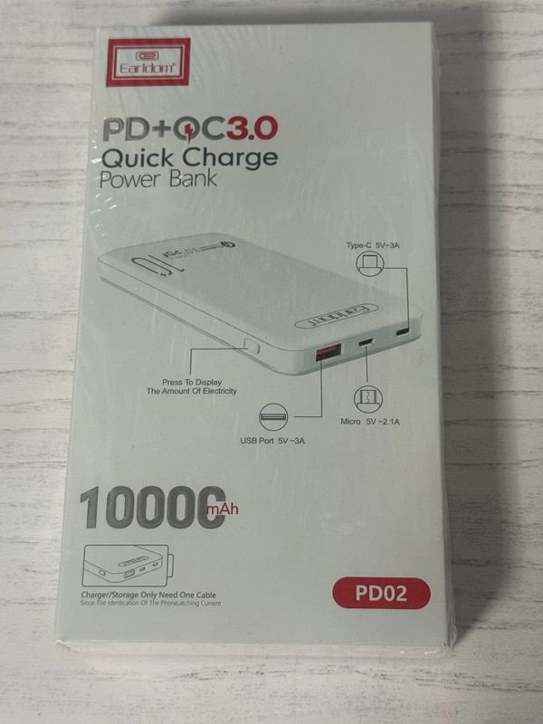 Earldom power bank, 10000mAh Earldom power bank, 10000mAh