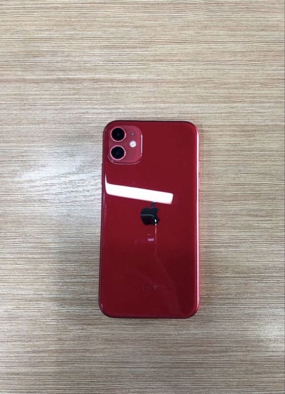 Iphone 11 64GB red product aybi yoq