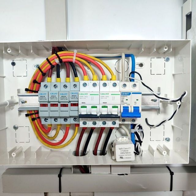 Elektrik ishlarini qilamiz.