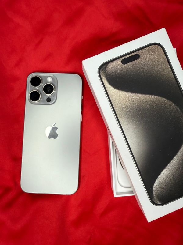 iPhone 15 ProMax 256gb Titanium Akk:100% Kelwamiz iPhone 15 ProMax 256gb Titanium Akk:100% Kelwamiz