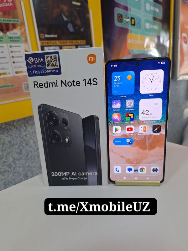 Redmi Note 14S 8+4/128GB Redmi Note 14S 8+4/128GB