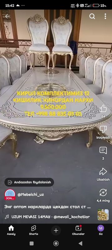 Stol stullar zoʻrlari arzonlari Stol stullar zoʻrlari arzonlari