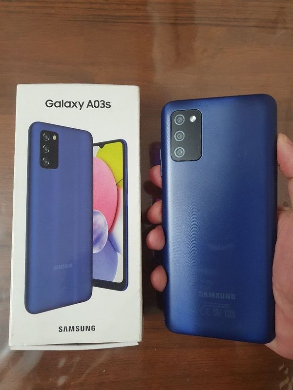 Srochna sotiladi Samsung Galaxy A03S 3/32Gb Blue rang Original Veitnam