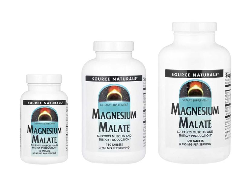 Source Naturals Малат магния Magnesium Malate magniy магний Source Naturals Малат магния Magnesium Malate magniy магний