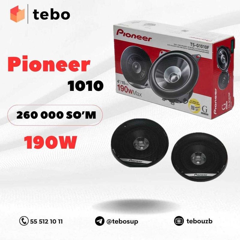 Pioneer TS-G1010F 190W kalonka