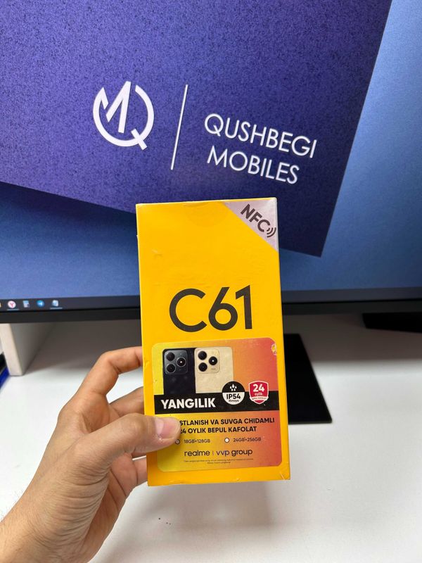 Янги! Realme C61 - 6/128GB Янги! Realme C61 - 6/128GB