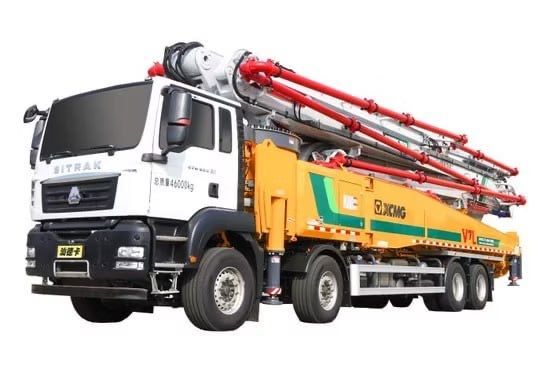 Автобетононасос HB62V на шасси SITRAK Автобетононасос HB62V на шасси SITRAK