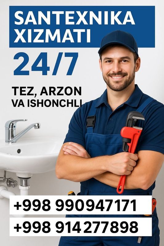 Santexnika xizmati 24/7 Santexnika xizmati 24/7