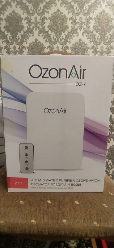 Продается OzonAir Озонатор воздуха и воды 2в1!