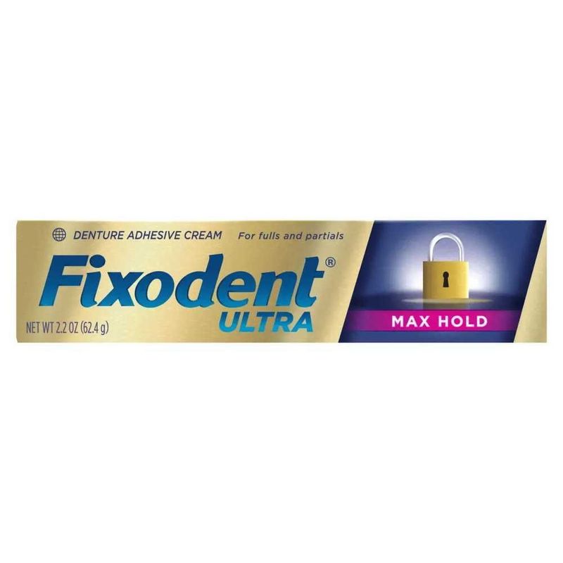 Fixodent Ultra крем для фиксации съёмных протезов 62 г