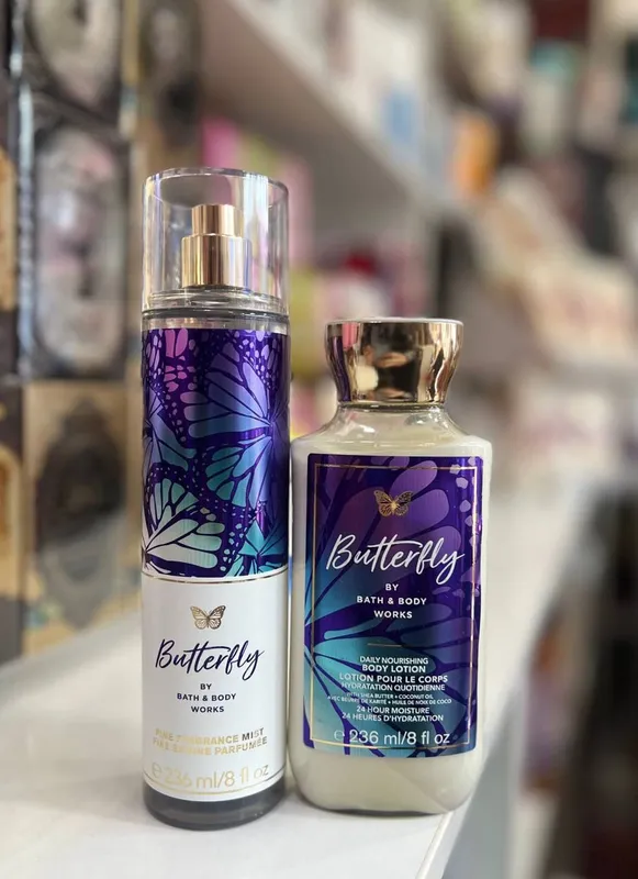Bath & Body Works nabori: badan spreyi va losyon (236 ml) Bath & Body Works nabori: badan spreyi va losyon (236 ml)