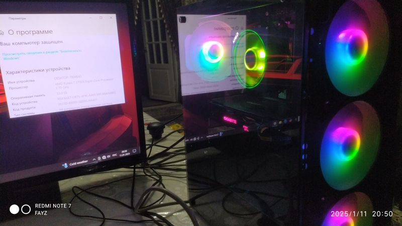 Asus B450M , Ryzen 7 2700X , Ram 32gb , RX 570 gaming, wd 256 nvme, wd