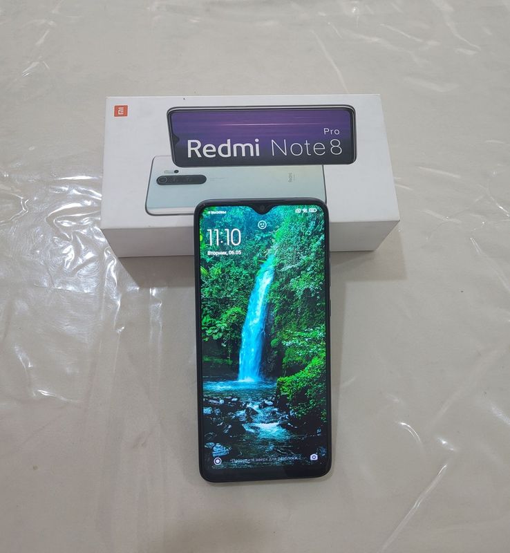 Redmi Note 8 Pro 128/6 Каробка Дакумент Оригинал Зарядка бор Redmi Note 8 Pro 128/6 Каробка Дакумент Оригинал Зарядка бор