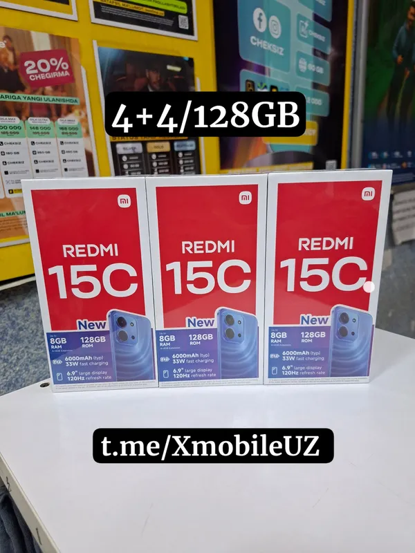 Redmi 15C 4+4/128GB Redmi 15C 4+4/128GB