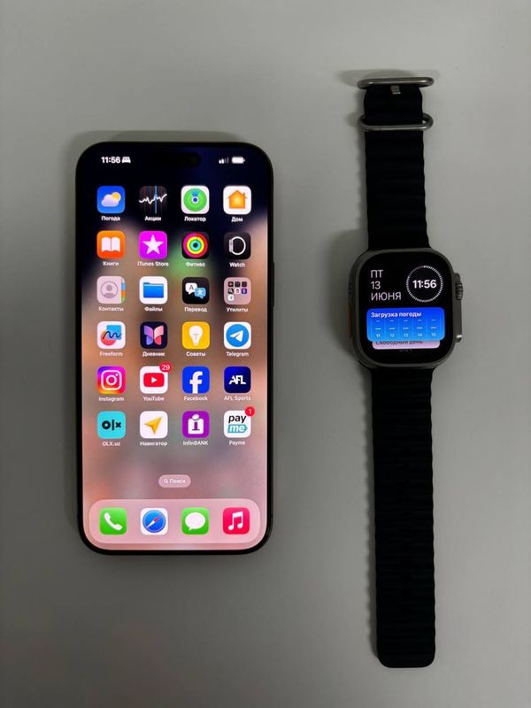 Iphone 16 pro max (256gb) & Iwatch 2 ultra, holati ideal Iphone 16 pro max (256gb) & Iwatch 2 ultra, holati ideal