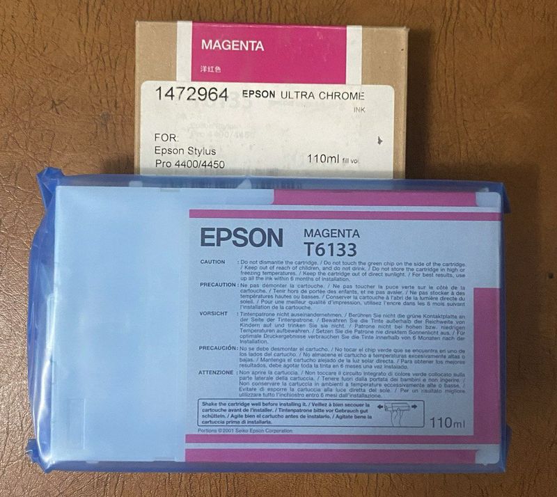 Картридж EPSON T6133 для Stylus Pro 4400/4450.