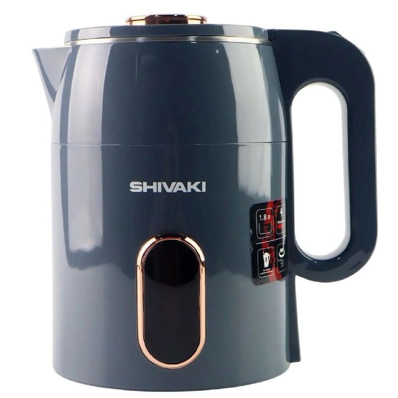 Чайник SH-KE-2161 — Элегантный темно-зеленый оттенок Чайник SH-KE-2161 — Элегантный темно-зеленый оттенок