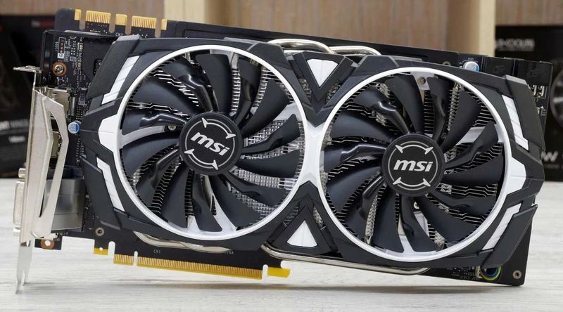 Msi Armor Gtx 1070 8gb 256bit igrovoy videokarta