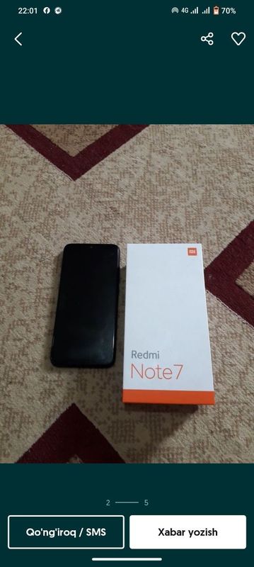 Redmi Not 7. 32 tali Redmi Not 7. 32 tali