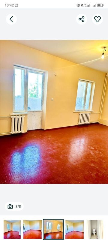 Bektemir Tumanida 1 xonali uy sotiladi narxi kelishtiriladi