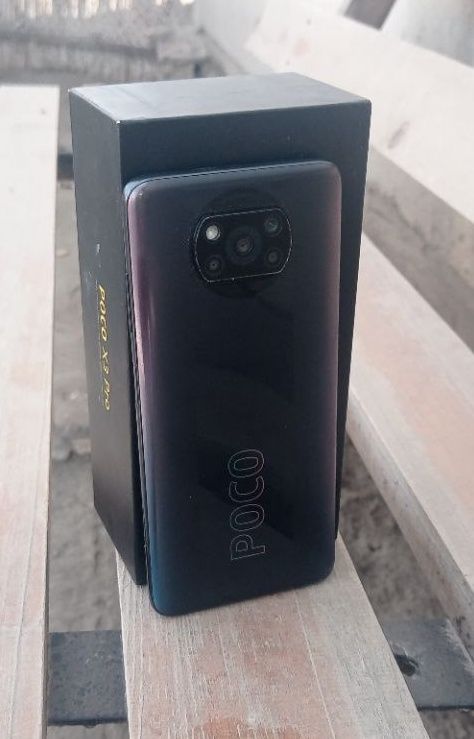 POCO X3 Pro 128gb ram 6+2 sotiladi sastayaniyasi alo karobka polniy k