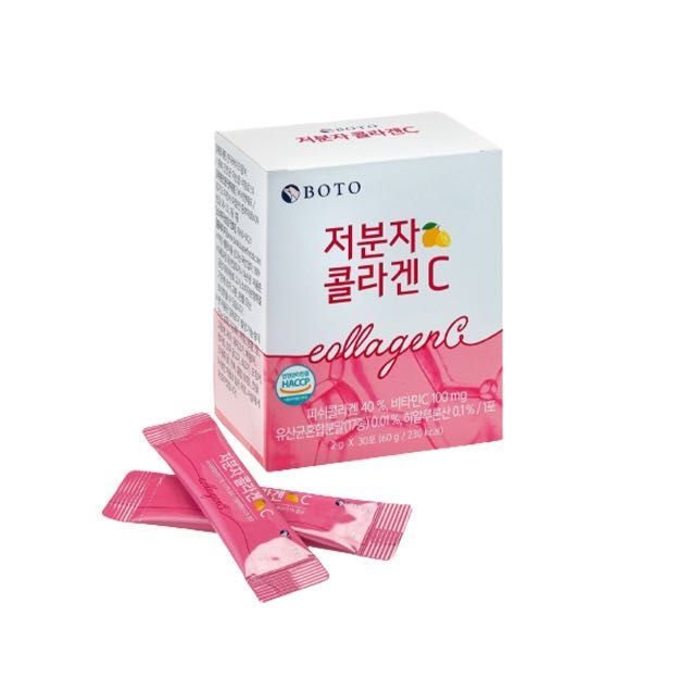 BOTO Low Molecular Collagen C Морской коллаген с витамином С, 30 саше BOTO Low Molecular Collagen C Морской коллаген с витамином С, 30 саше